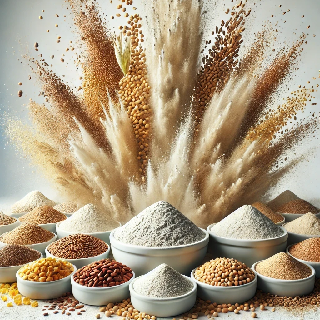 Glutenfreie Mehle