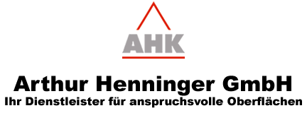 Logo Arthur Henninger GmbH