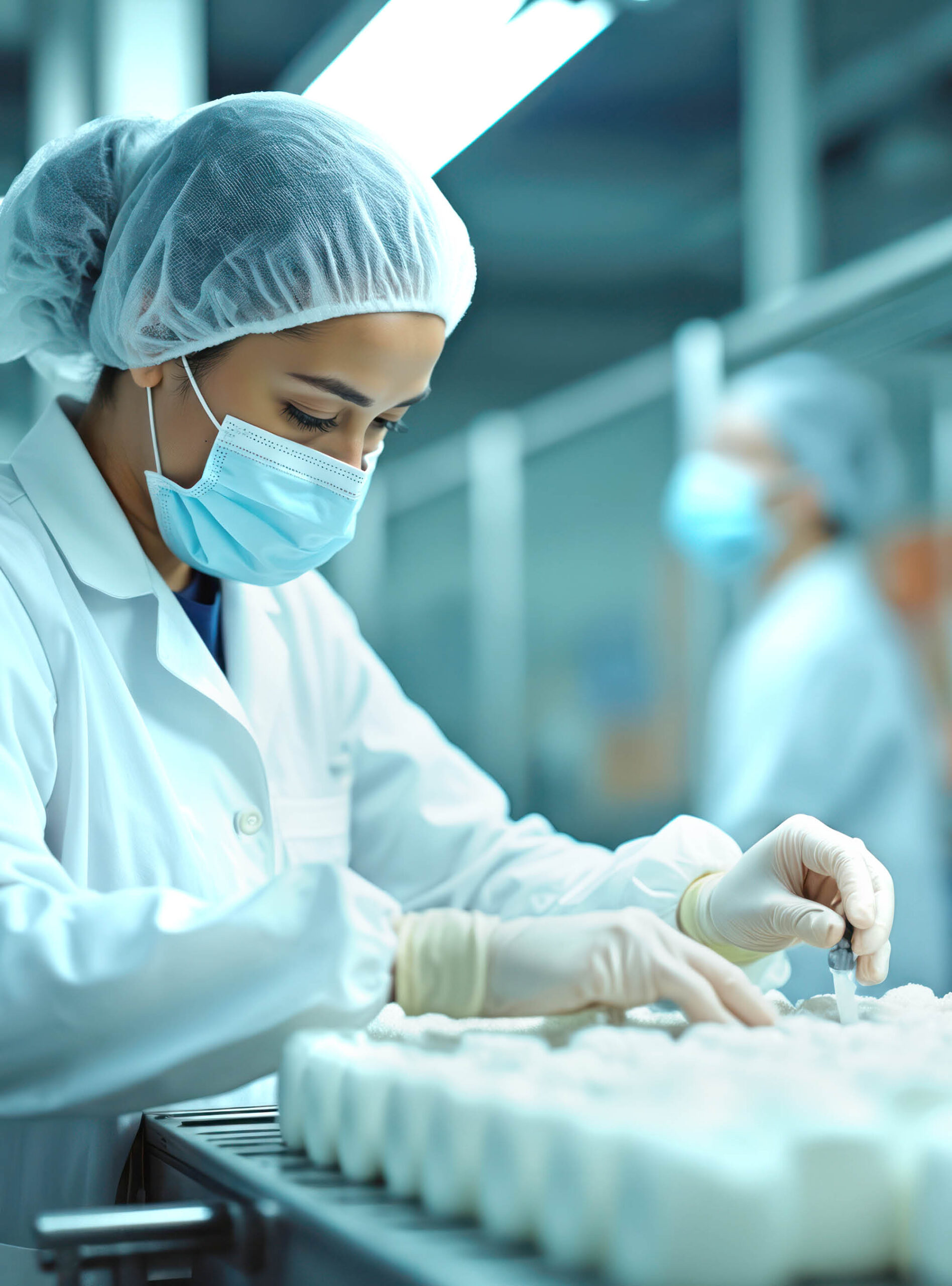 Probenprüfung in der pharmazeutischen Produktion