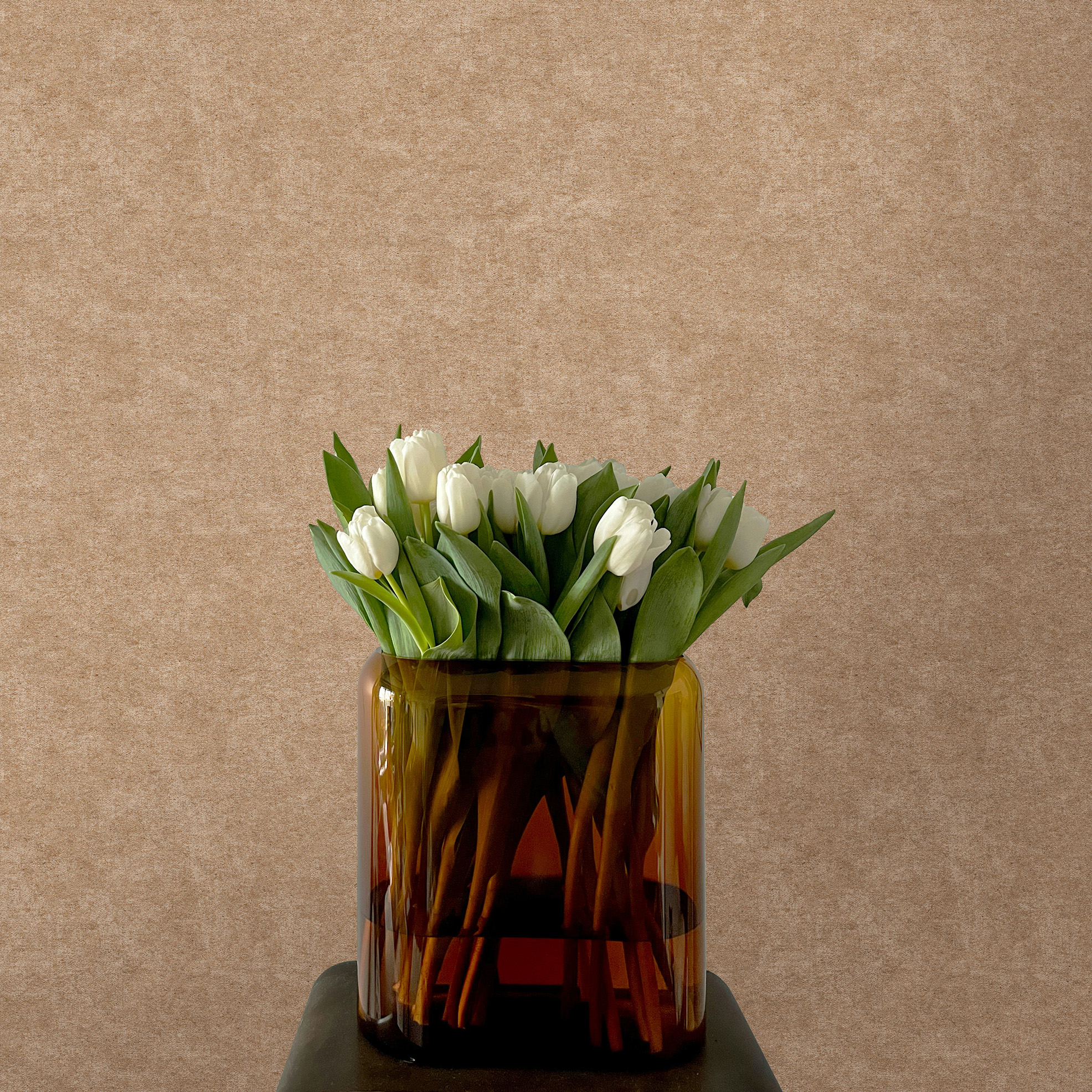 Naturtapete Kraft Paper Hazel (Vlies)