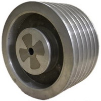 Aluminium-Kraftbandscheibe mit Grauguss-Kern