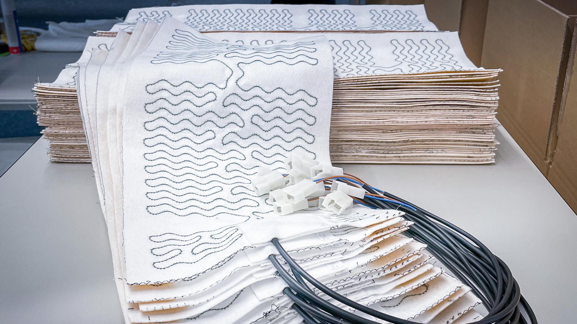 Heating mats for seat heating