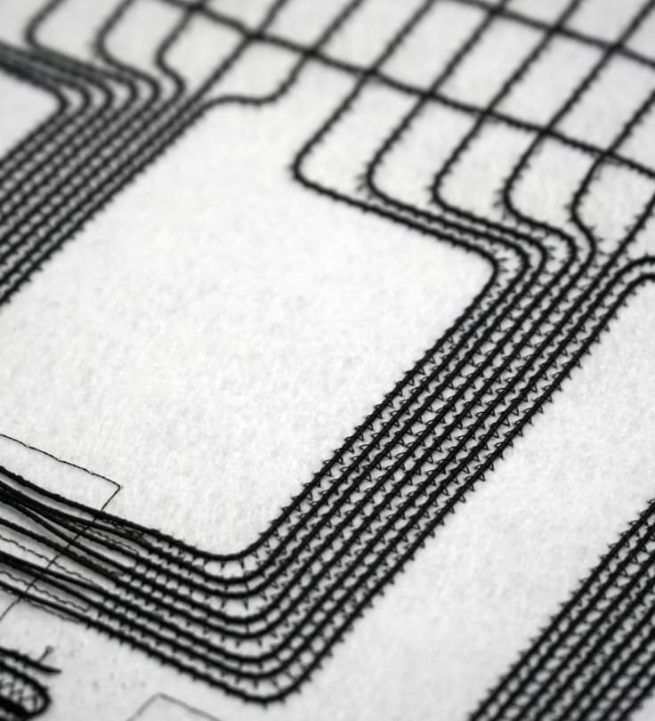 Flexible circuit boards & large-area electronics