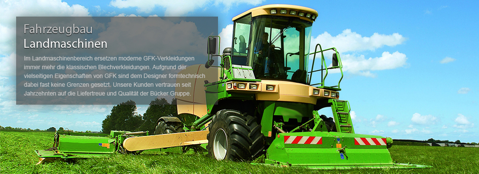 GFK-Verkleidungen Landmaschinen