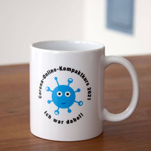 Werbetasse mit Logodruck