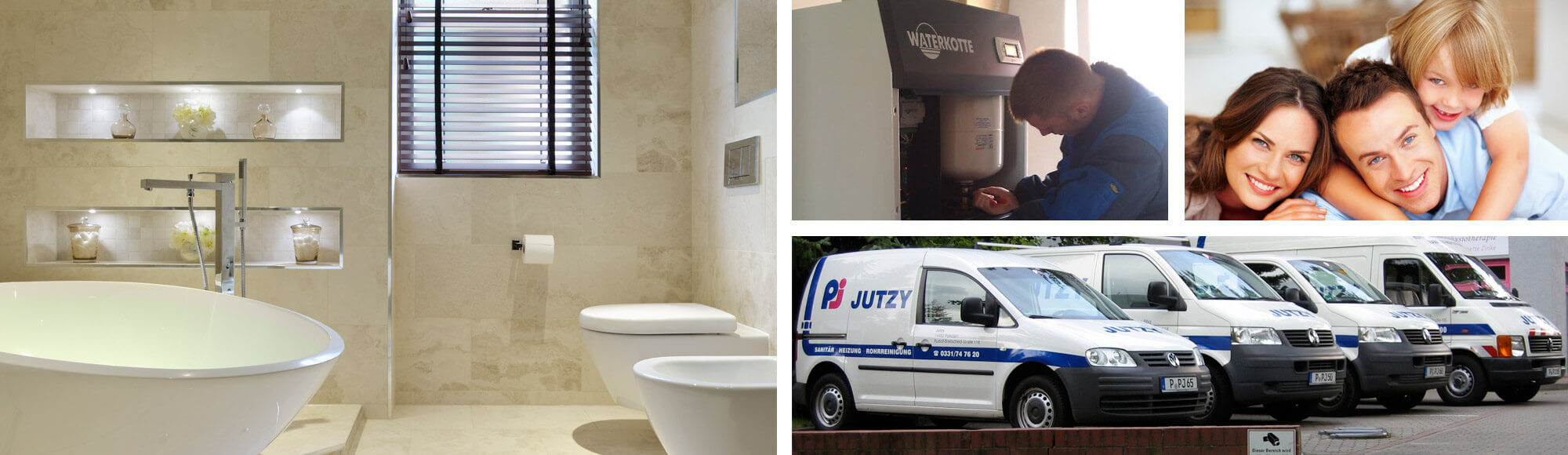 Jutzy Haustechnik – Team in Potsdam, Berlin und Umland