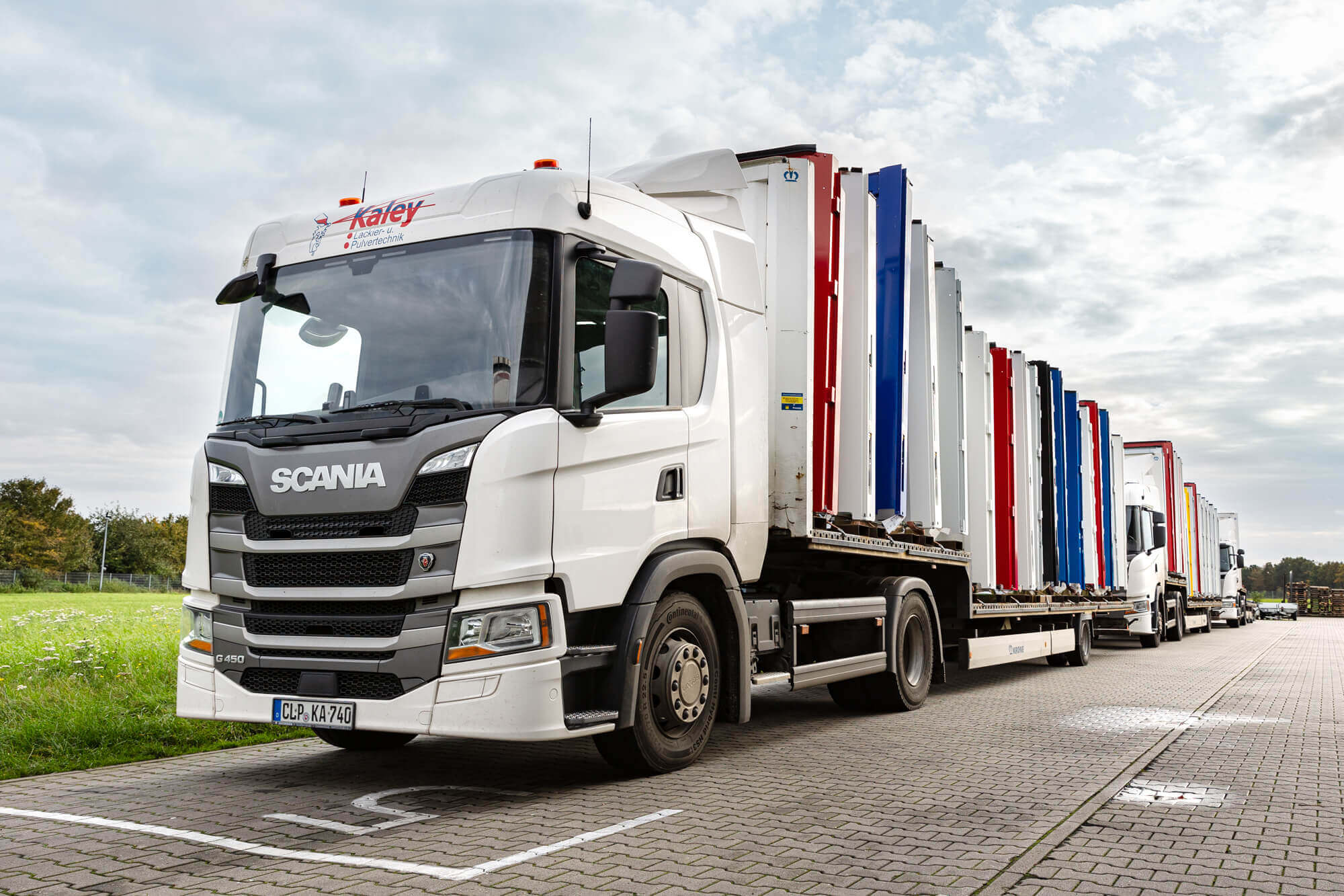 Logistik mit eigenem Fuhrpark