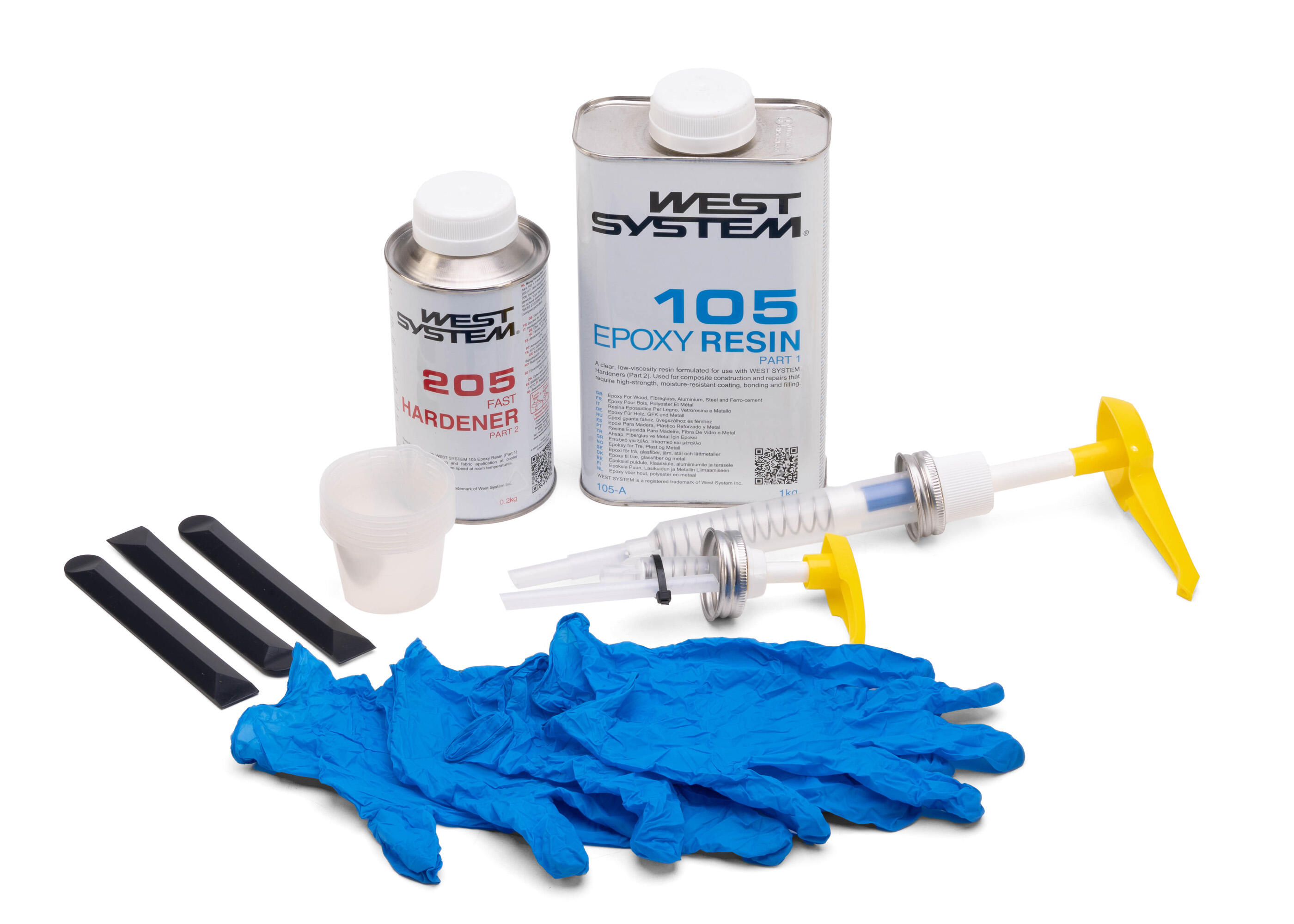 West System Komplett-Set (2-Komponenten-Epoxydharz)