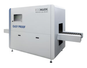 Easy Proof – Maschine auf weißem Hintergrund