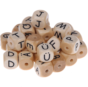 Geprägte Buchstabenwürfel, 10 mm