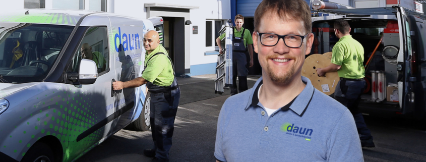 Team von daun elektro & gebäudetechnik