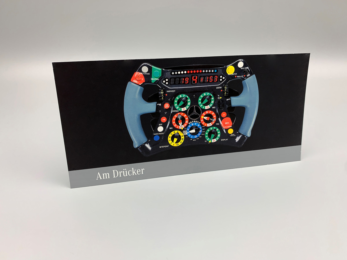 Postkarte mit 3D-Effekt