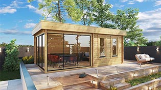 Gartenhäuser aus Holz