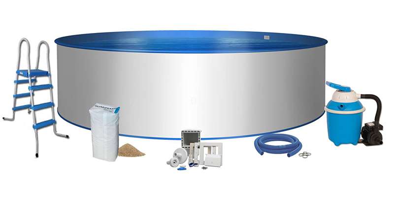 Round pool set Komfort