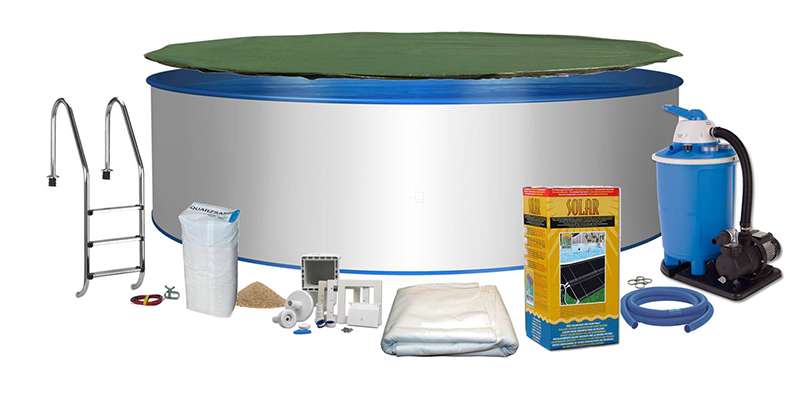 Round pool set Royal