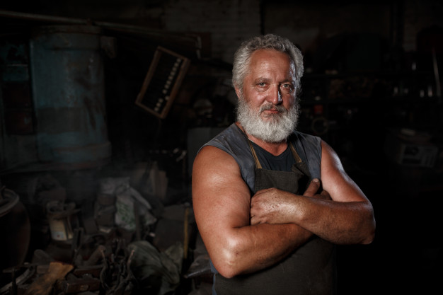 Historie: Handwerkliche Metallbearbeitung (Schmiede)