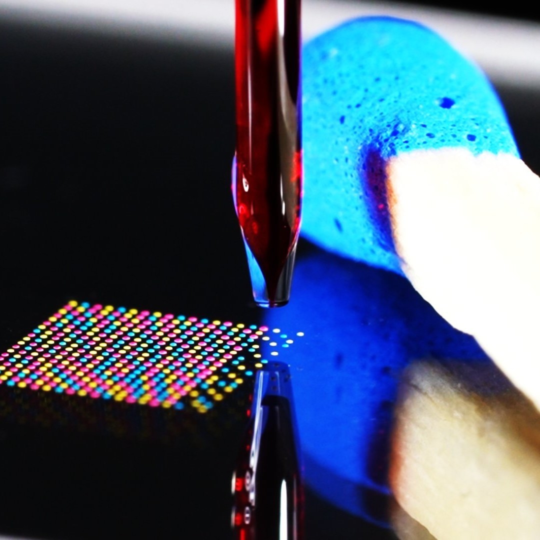 Microarray-Druck auf Glasträger mit Mikrodispenser
