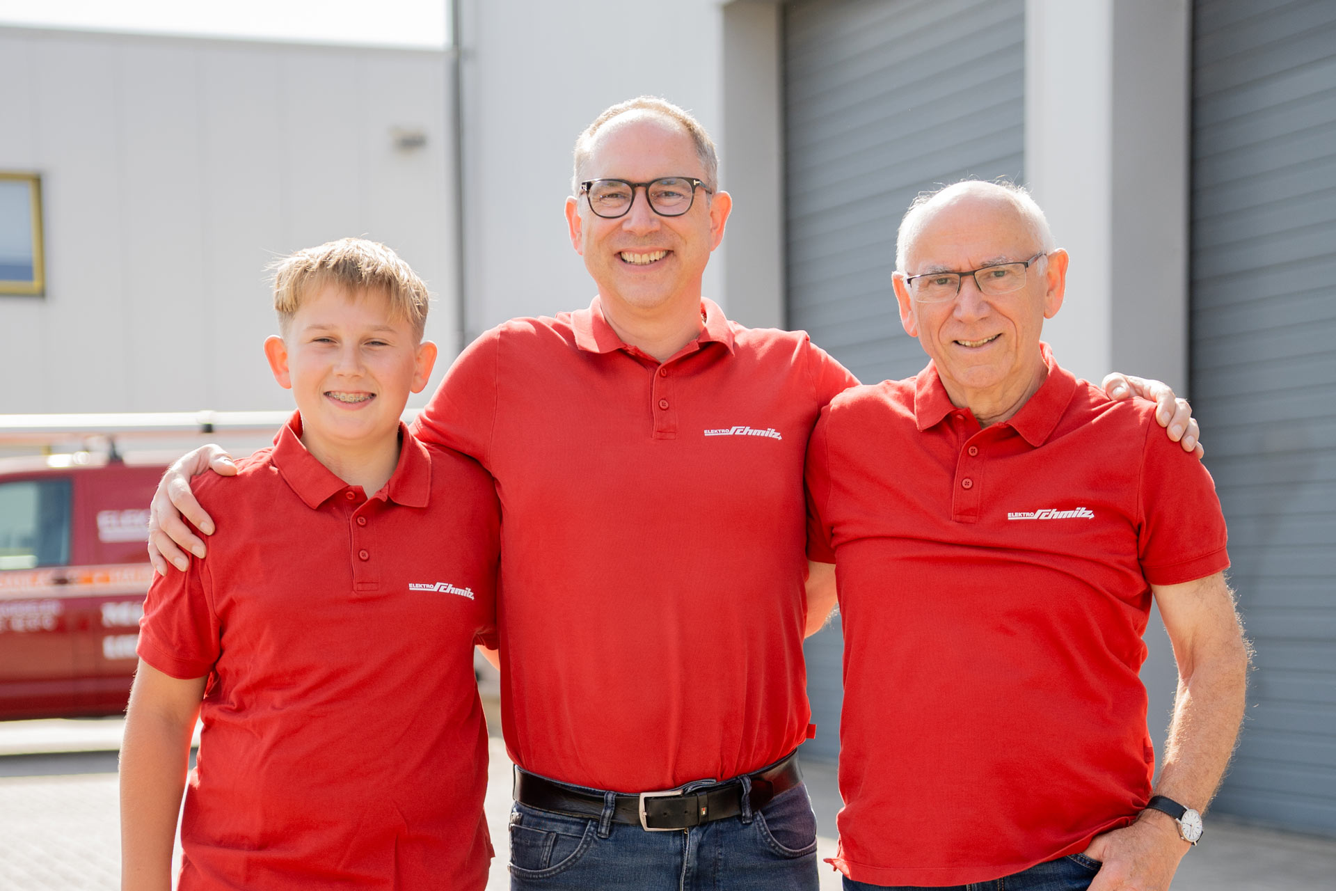 Drei Generationen des Betriebs