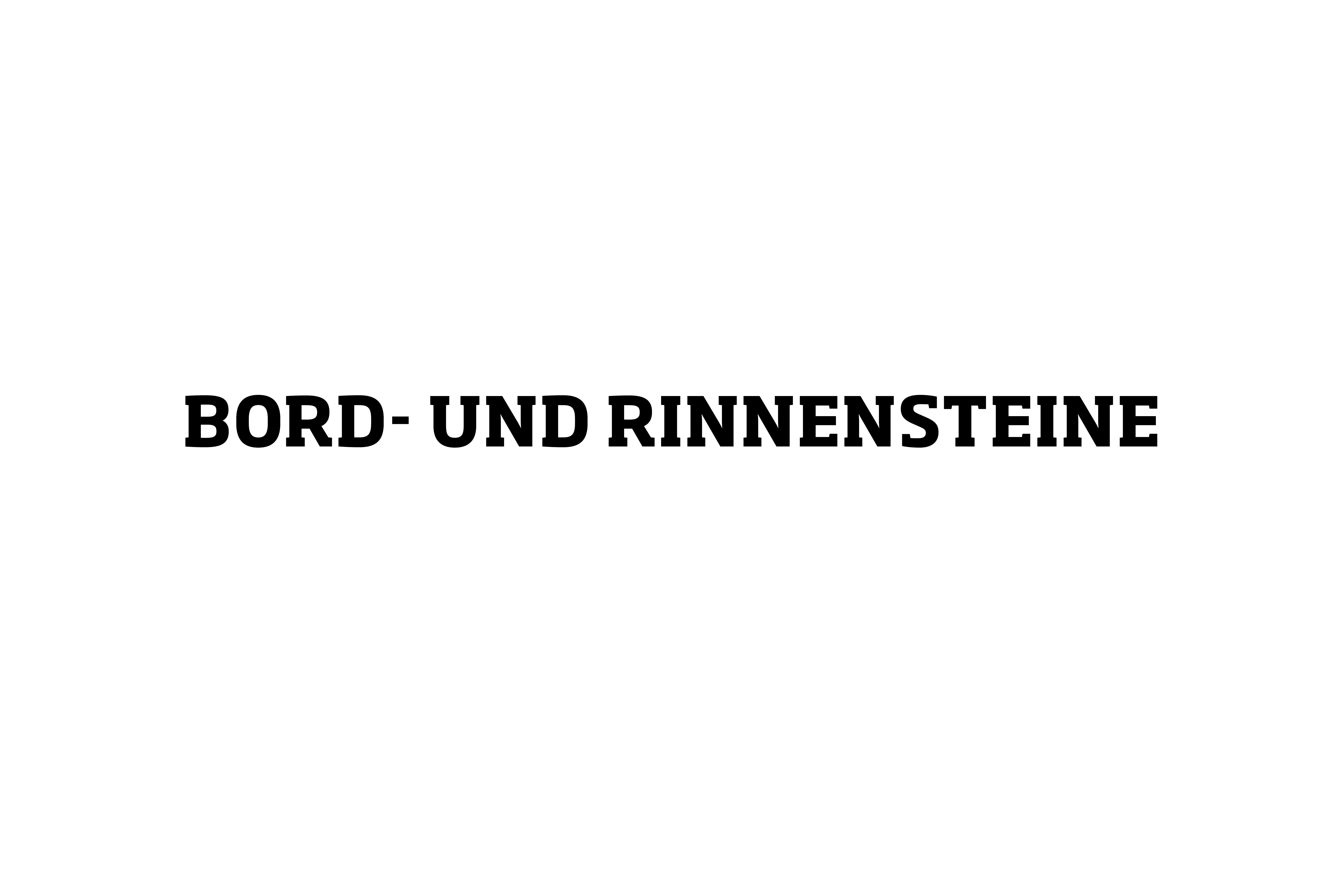 Produktübersicht Betonerzeugnisse
