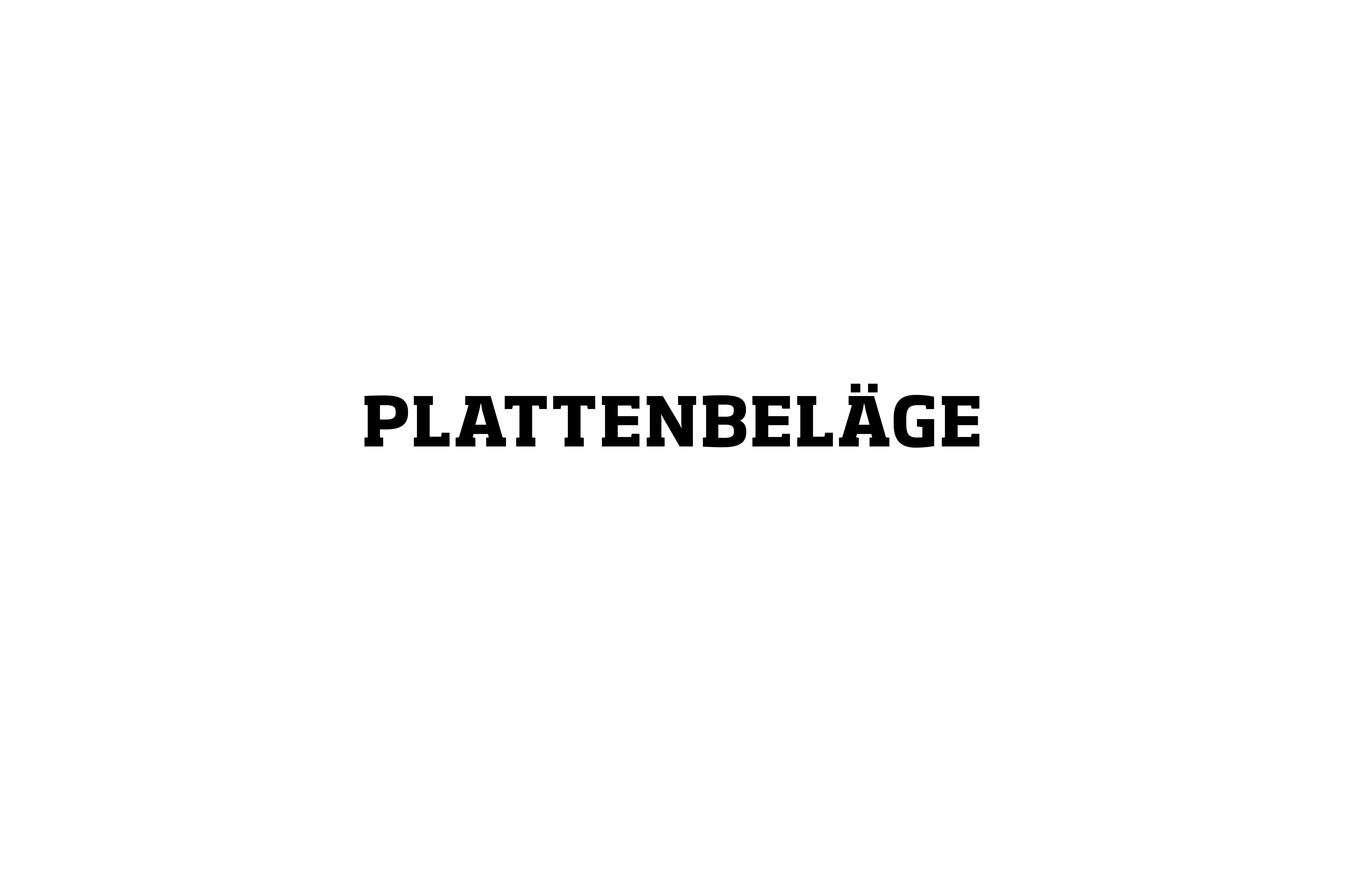 Plattenbeläge
