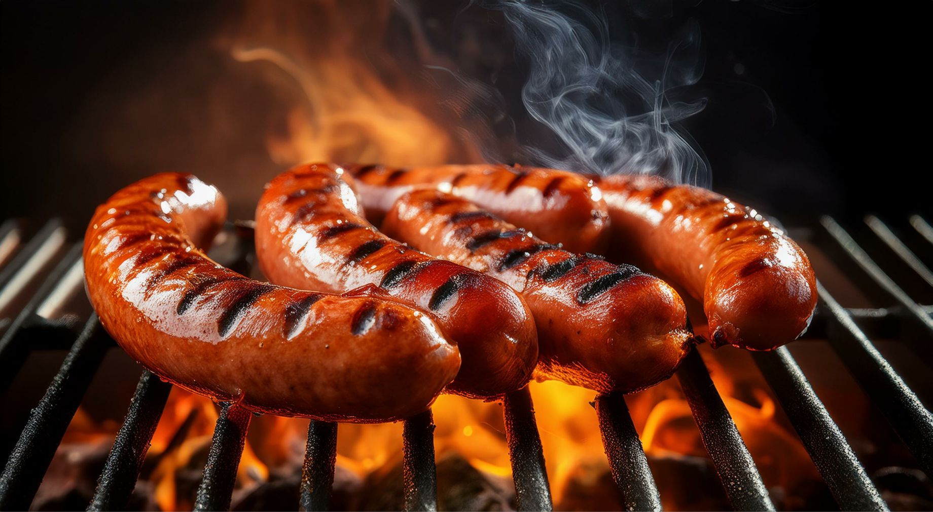 Bratwurstvariationen frisch vom Grill