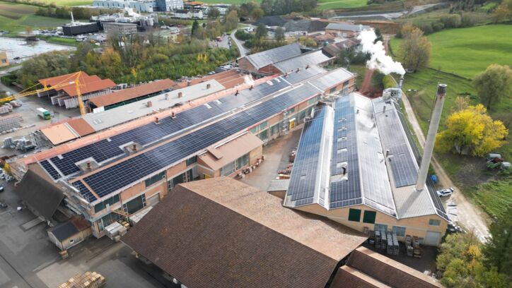 Photovoltaik-Anlage in Laufen
