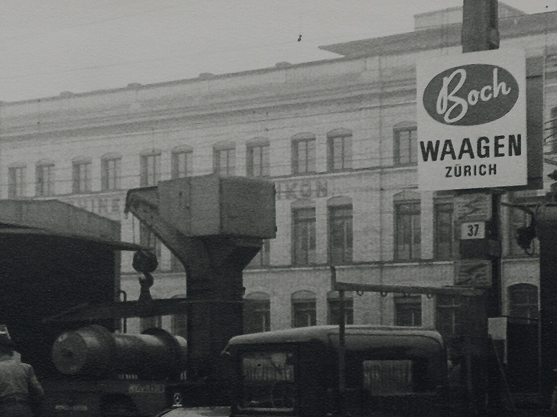 Historisches Firmenfoto der BOCH AG