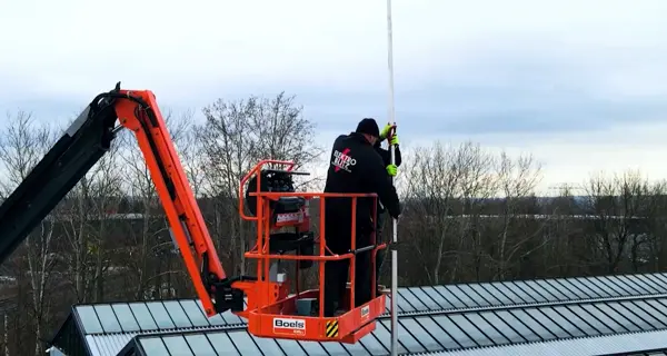 Blitzschutzinstallation