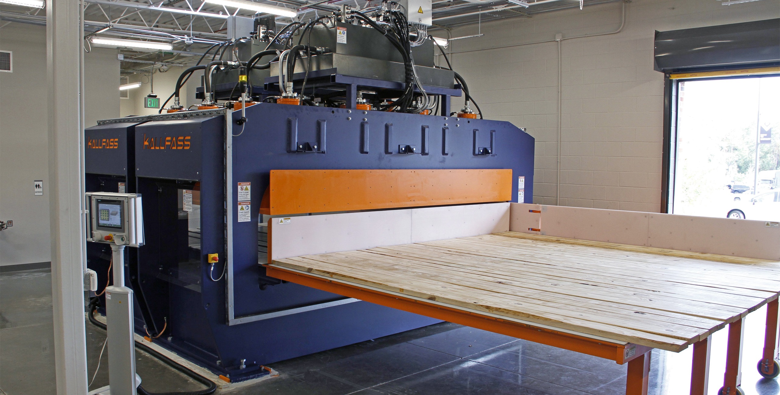 BSP-Presse mit Pressmodulen
