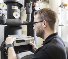 Service- und Wartungseinsatz