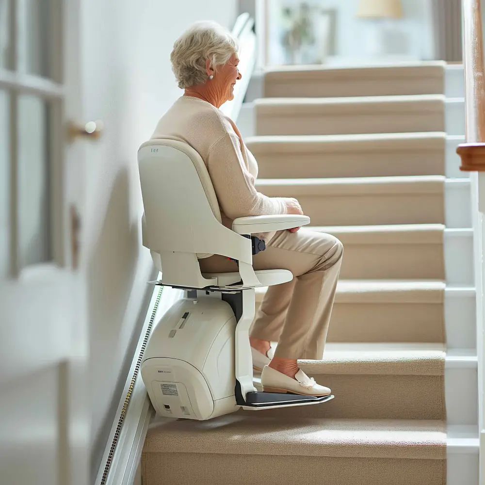 Freiheit in jeder Etage – Treppenlift im Wohnbereich
