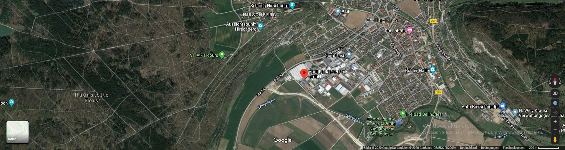 Lageplan Beilngries