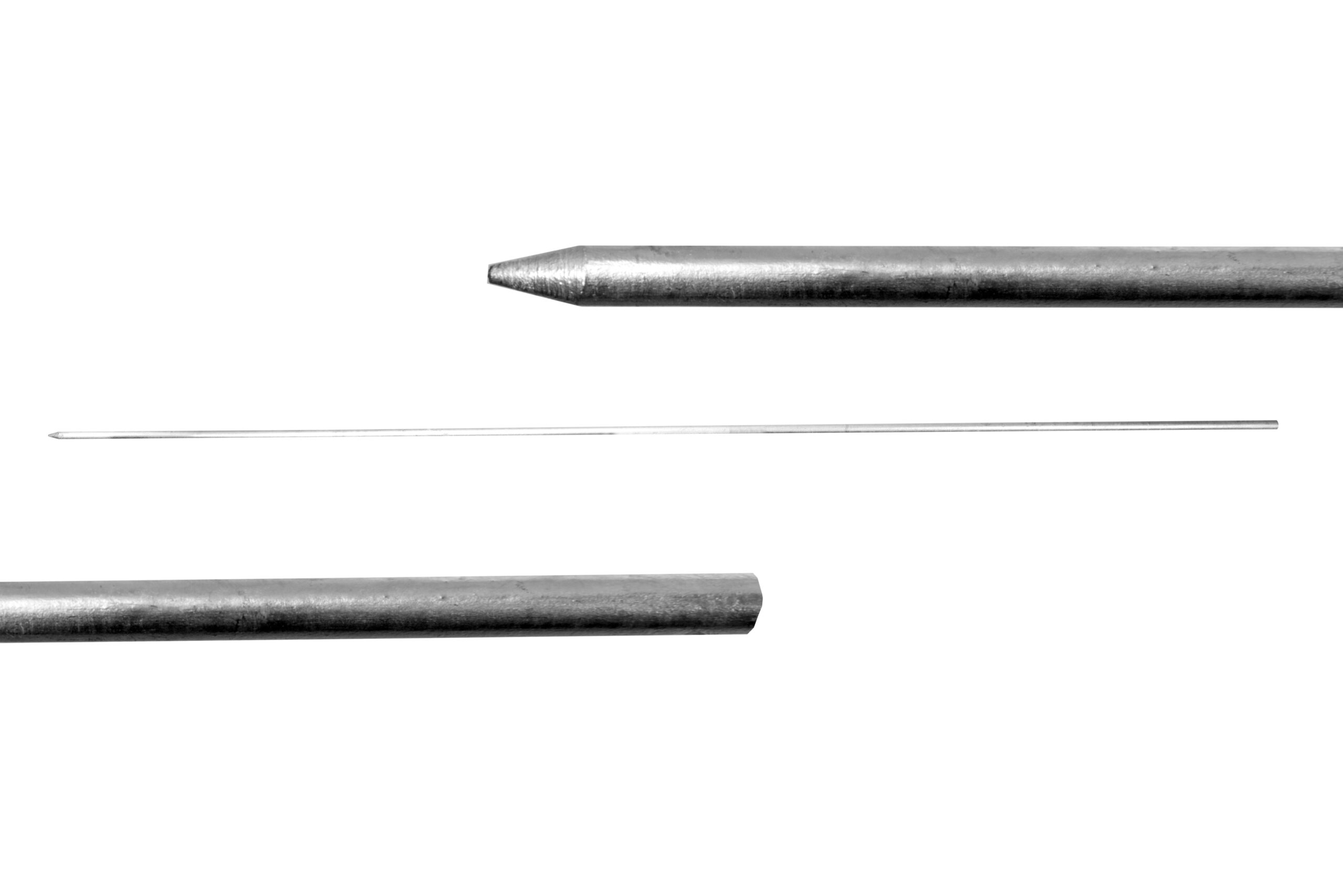 Fangspitze für Schornstein, ∅12, 2000 mm, feuerverzinkt
