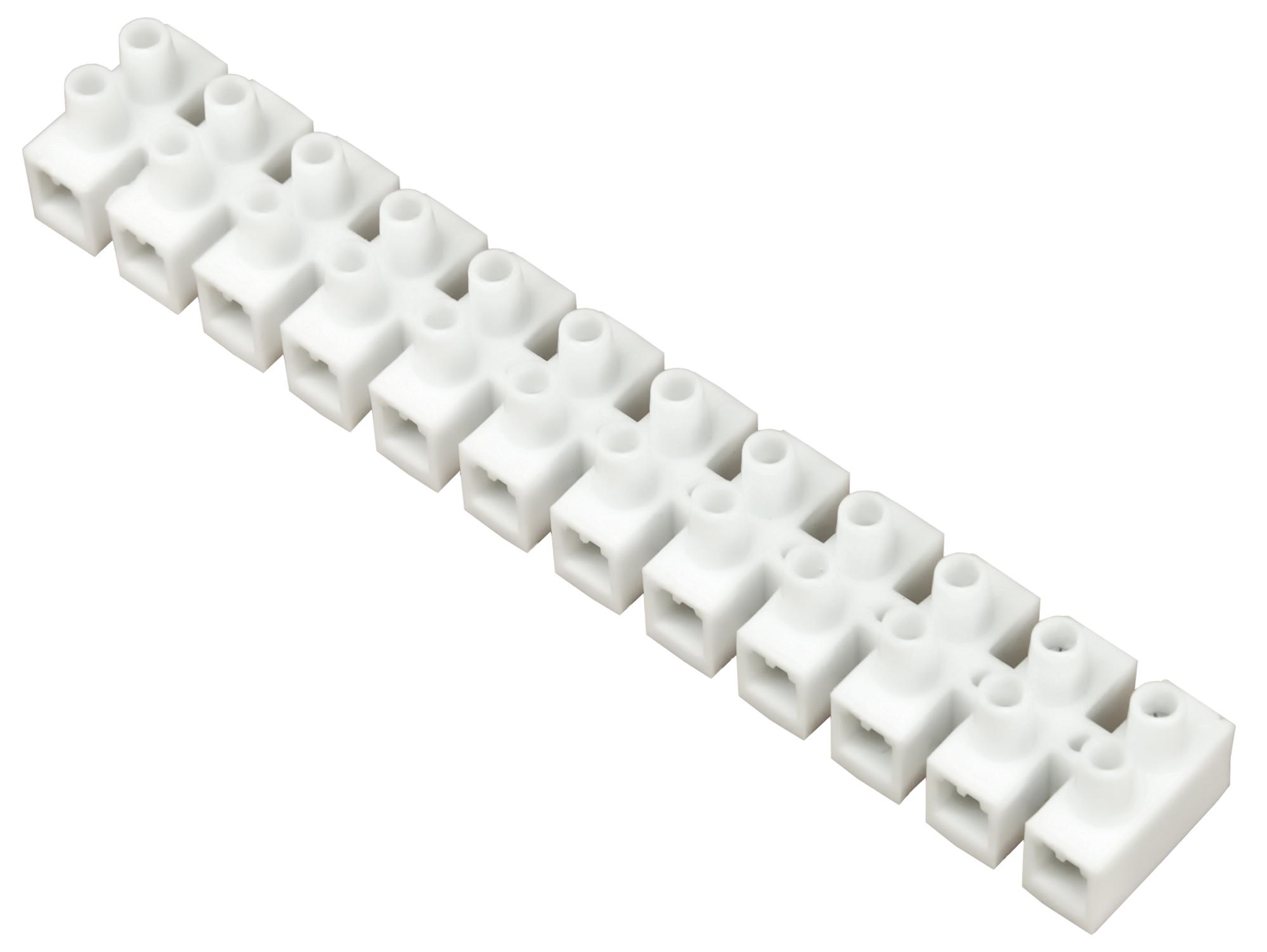 Schraub-Klemmenleiste 12-polig, 12×25 mm², 101 A