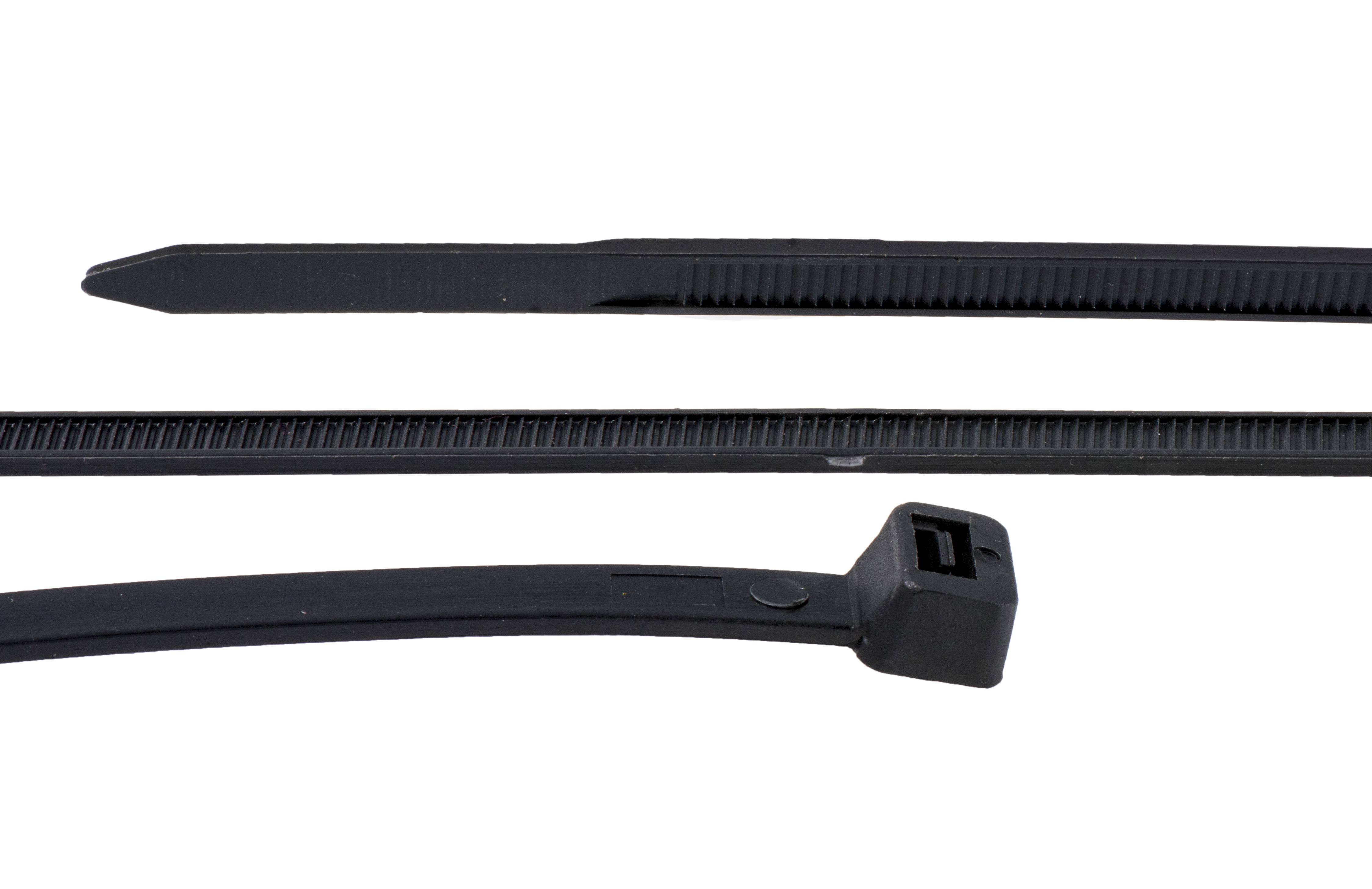 Kabelbinder 350/4,8 mm, schwarz, 100 Stück