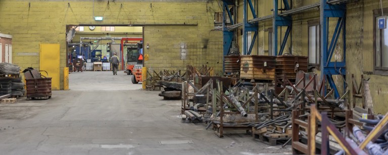 Recycling von Legierungsschrott am Standort Hallstahammar