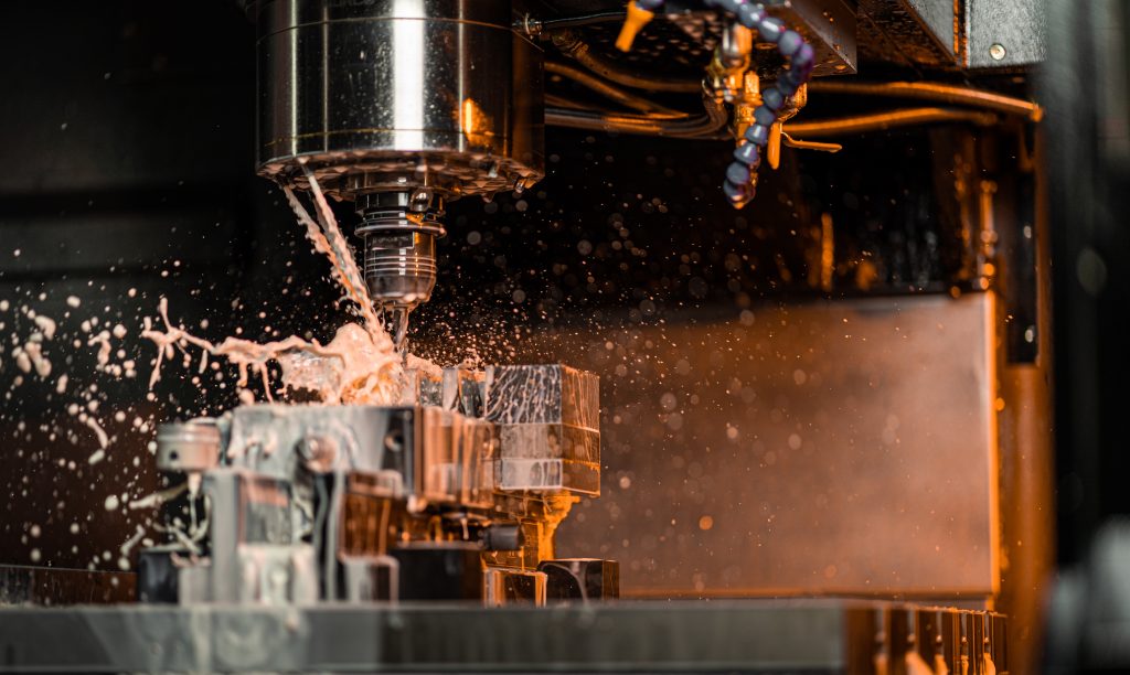 Bearbeitung metallischer Bauteile