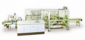 Fräs-, Bohr- und Bedochtungsmaschine HFBB-04 für gegossene Stumpen