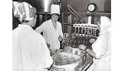 Historische Produktion in Mattersburg