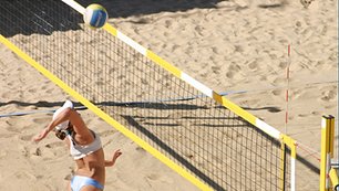 Beach-Volleyball-Sand Outdoor