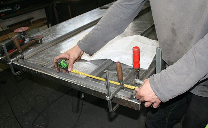 Fertigung im Werk Homburg