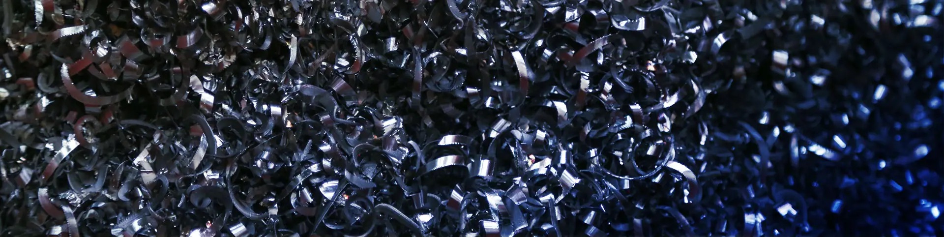 Metallspäne aus der Zerspanung