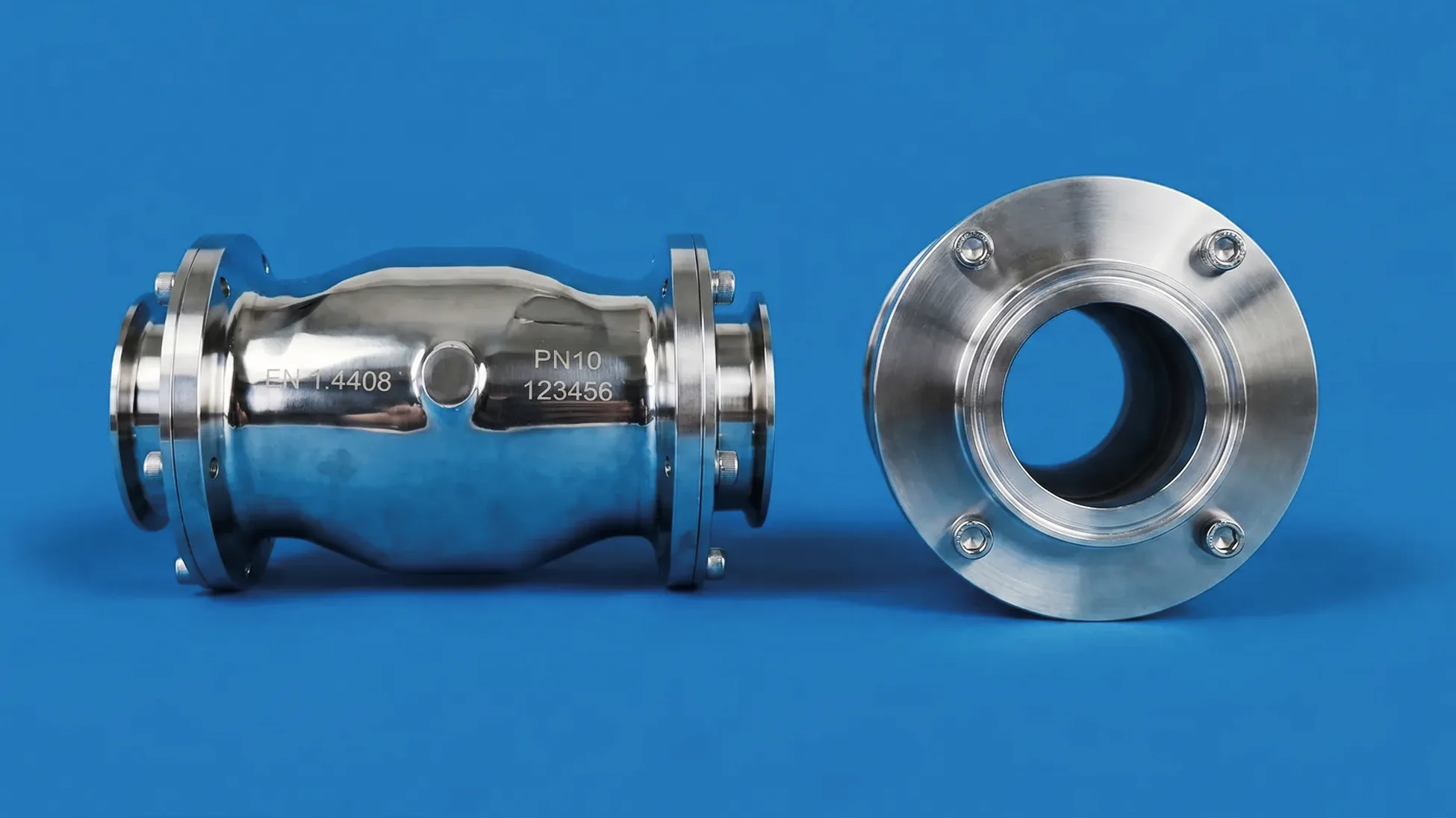 Edelstahl-Ventilserie mit Tri-Clamp