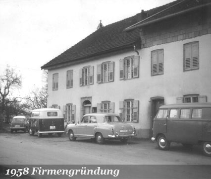 Company founding 1958