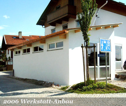 Extension of workshop building 2006