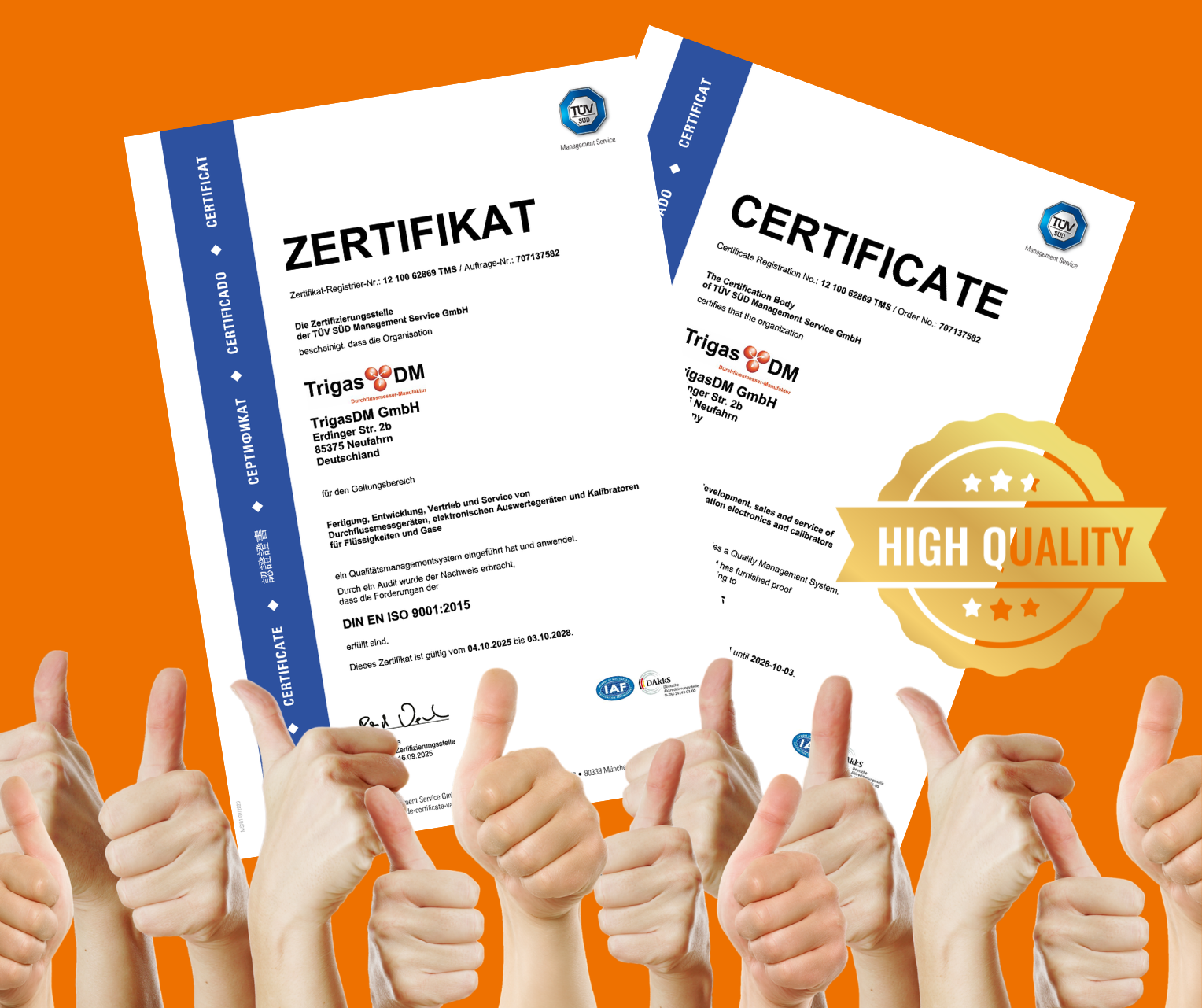 ISO-9001-Rezertifizierung 2025