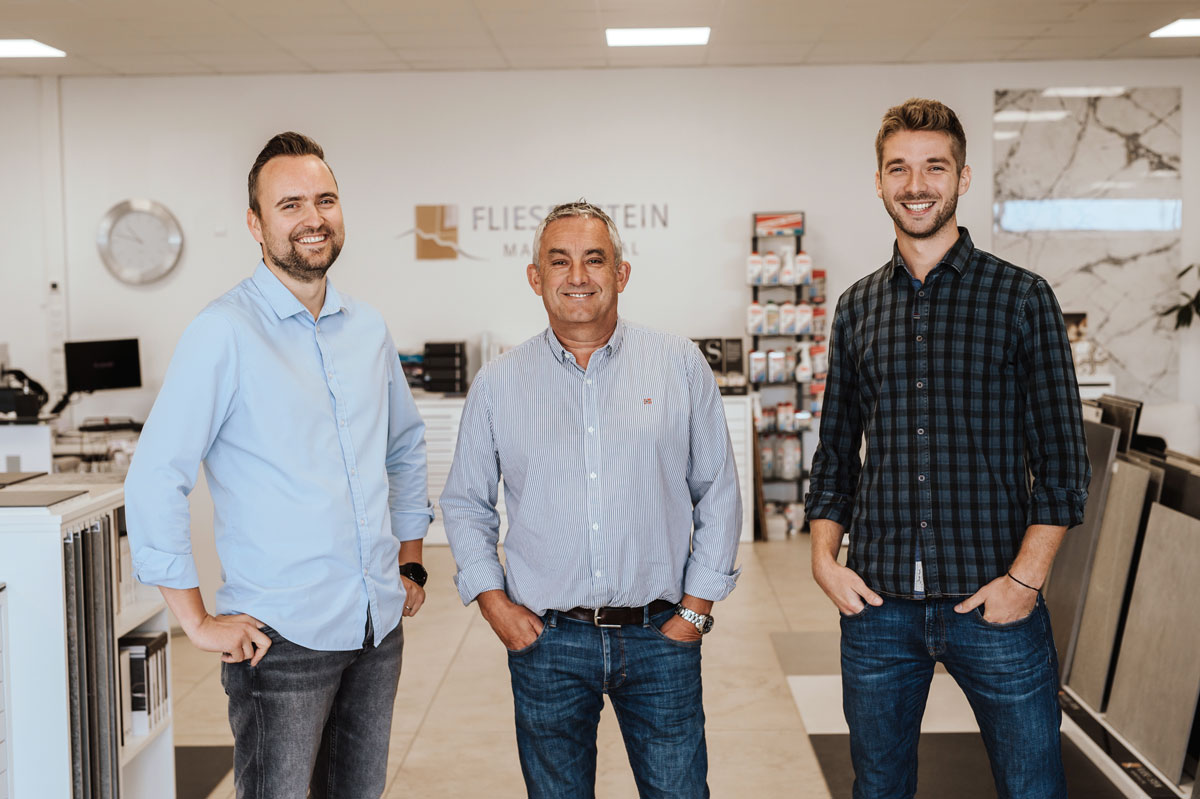 Team von Fliese & Stein Mangfalltal