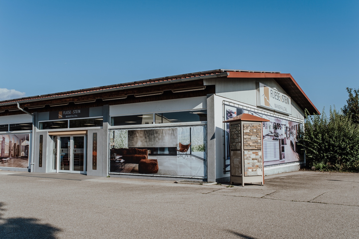 Terrassenplatten aus Feinsteinzeug