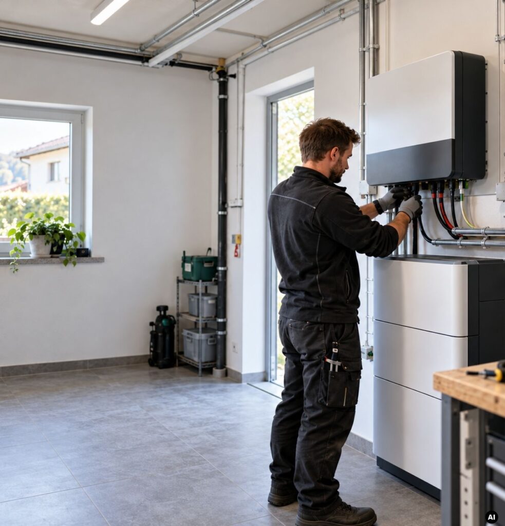 PV- und Stromspeichersystem