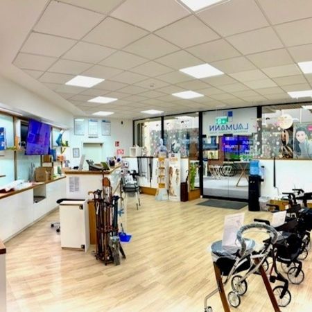 Sales room of the Kriftel flagship store